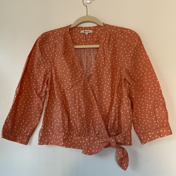 Madewell Wrap Top - Picture 4 of 8
